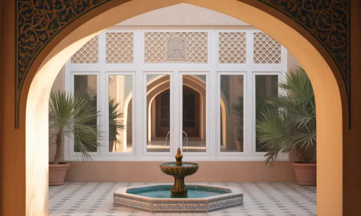 UPVC door saudi culture 