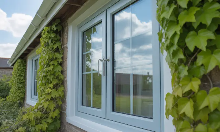 Double-frame casement window